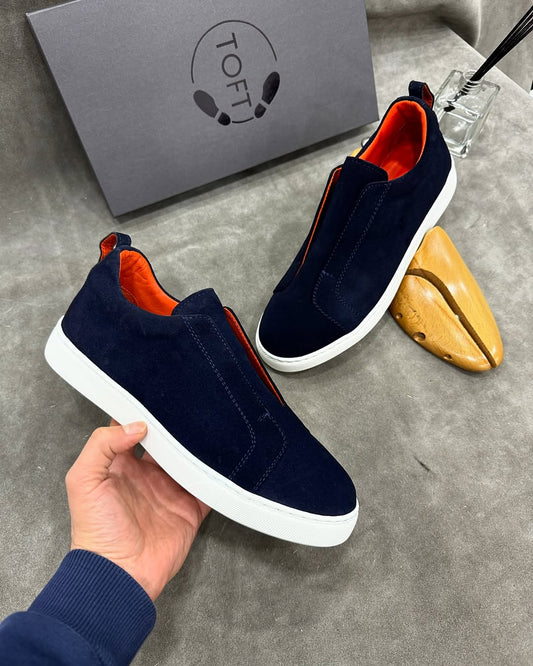 Men's Suede Slip-On Shoes