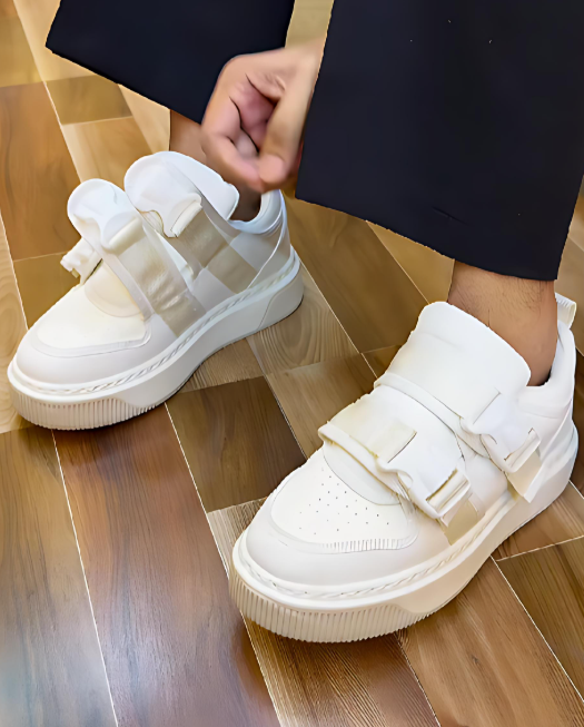 Velcro Thick-Soled Comfortable Men's Shoes