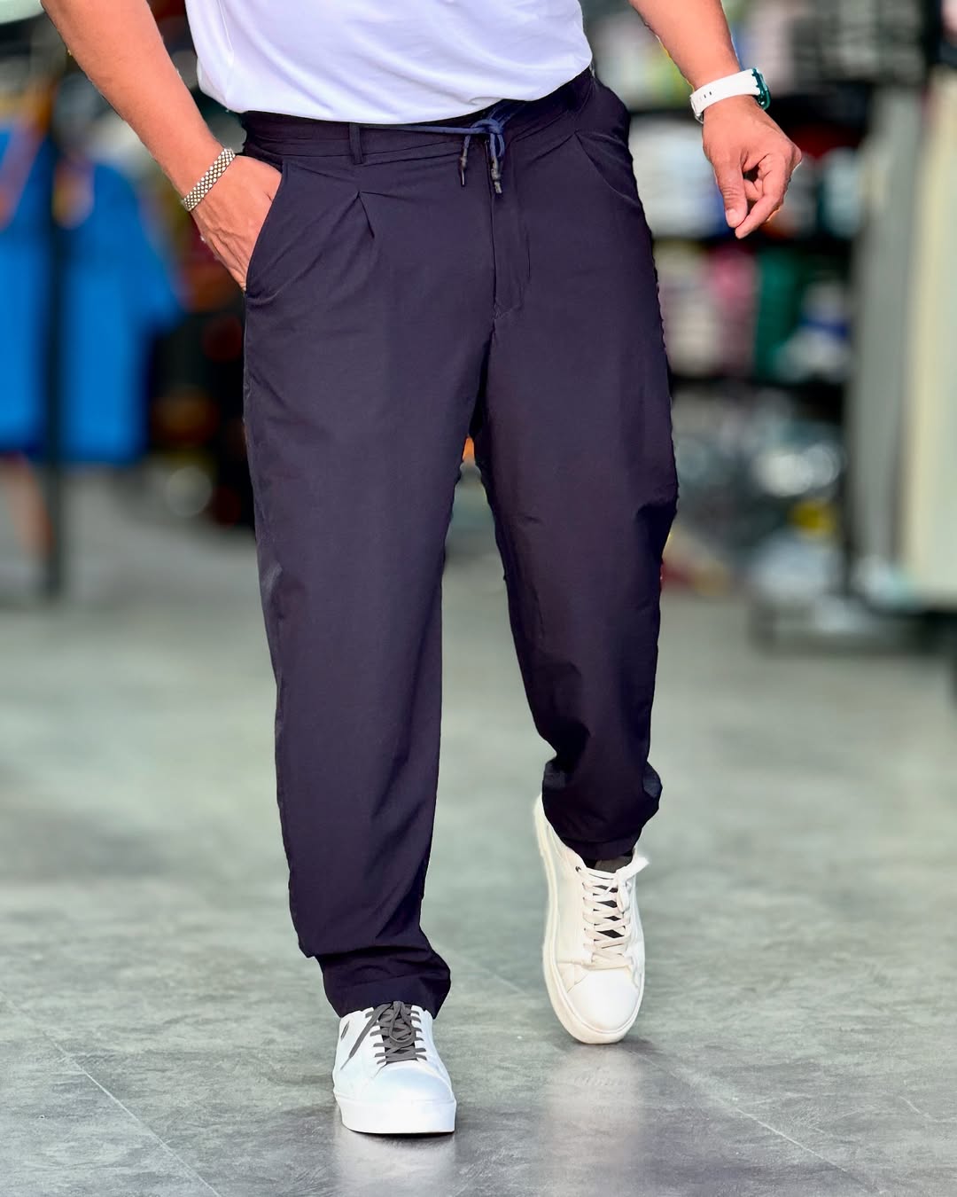 Men's Solid Color Casual Pants