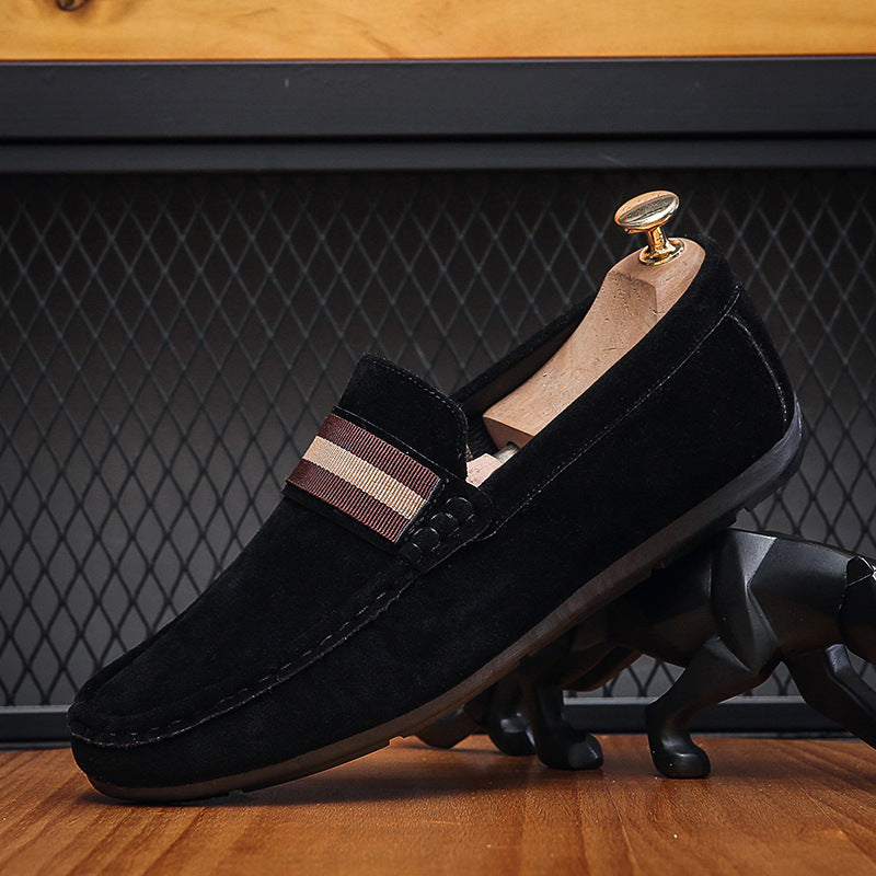 Men's Suede Slip-On Shoes