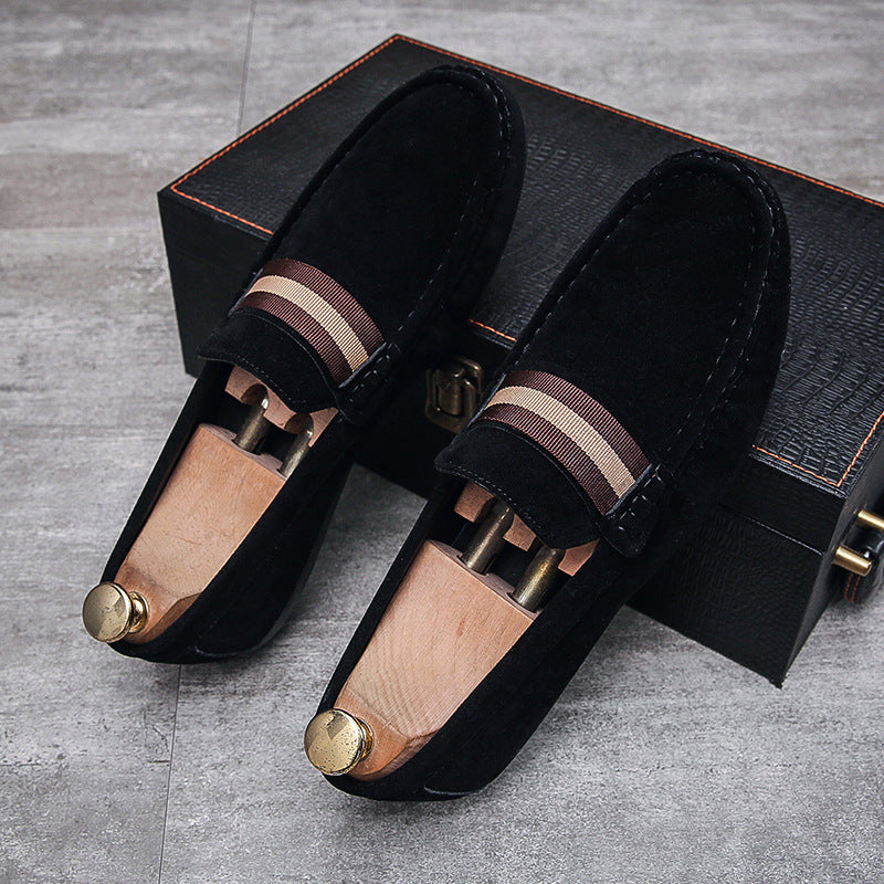 Men's Suede Slip-On Shoes