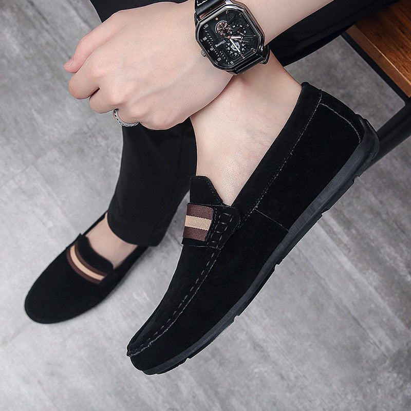 Men's Suede Slip-On Shoes