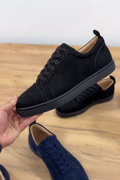 Men's Suede Lace-Up Shoes