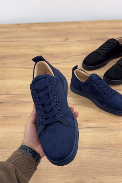 Men's Suede Lace-Up Shoes