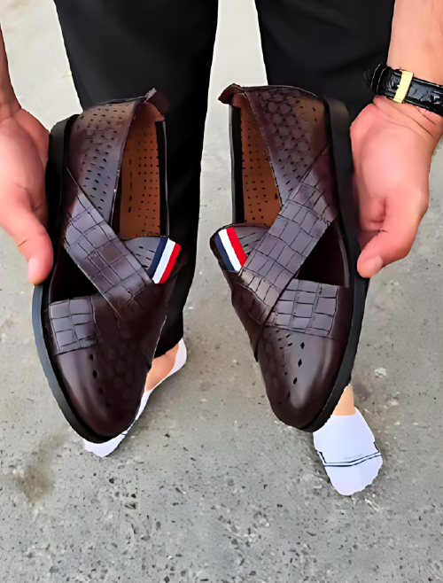 Men's Soft Leather Slip-On Shoes