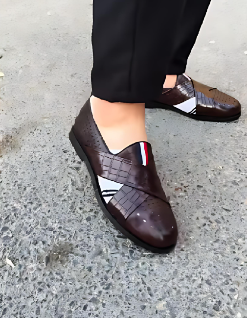 Men's Soft Leather Slip-On Shoes
