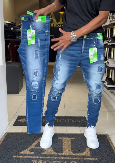 Men's Fashionable Versatile Jeans
