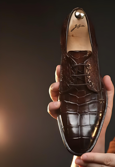 Premium Textured Leather Dress Shoes