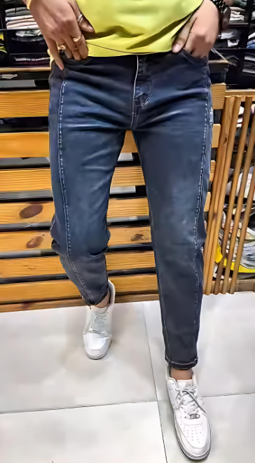 Men's Drawstring Casual Jeans