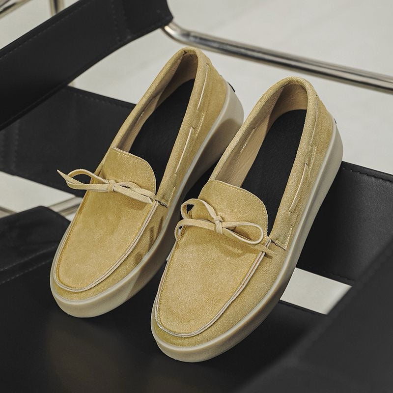 Men's Suede Slip-On Loafers