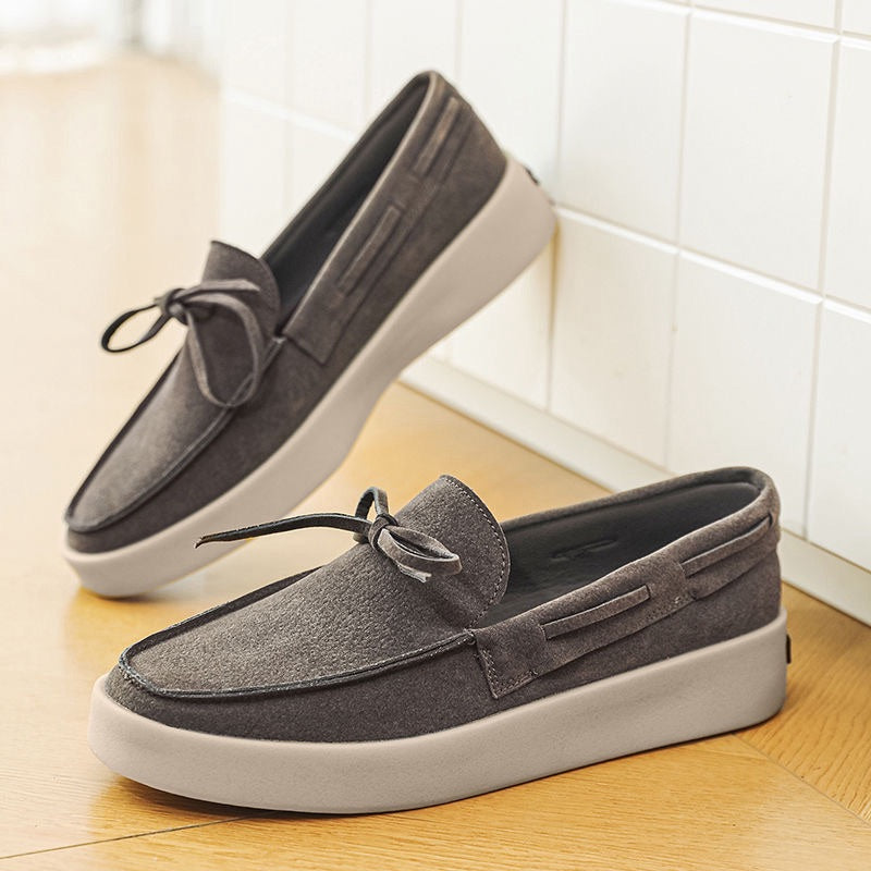Men's Suede Slip-On Loafers