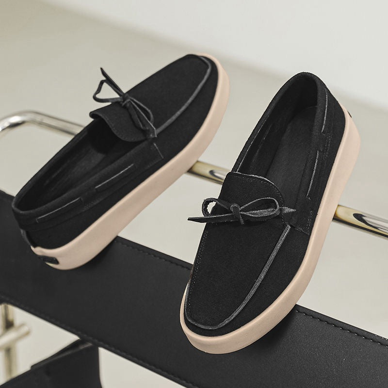 Men's Suede Slip-On Loafers