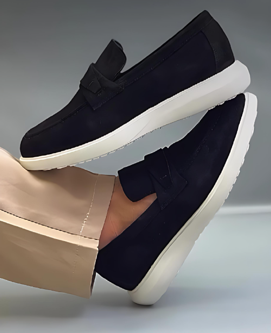 Men's Suede Slip-On Shoes