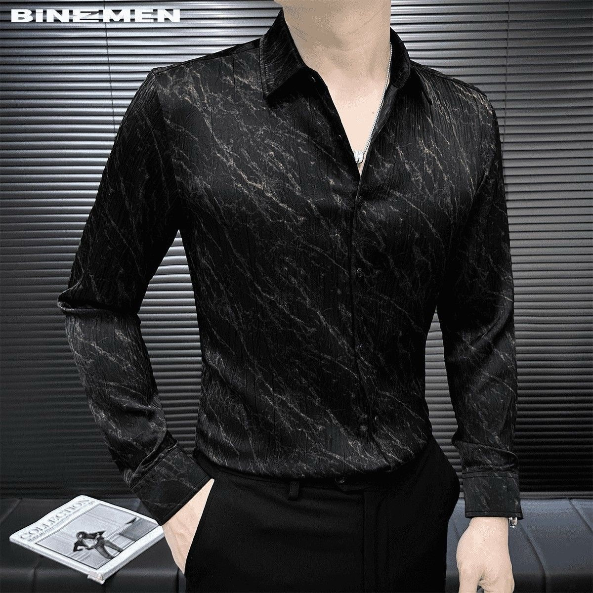 Men's Luxury Print Shirt