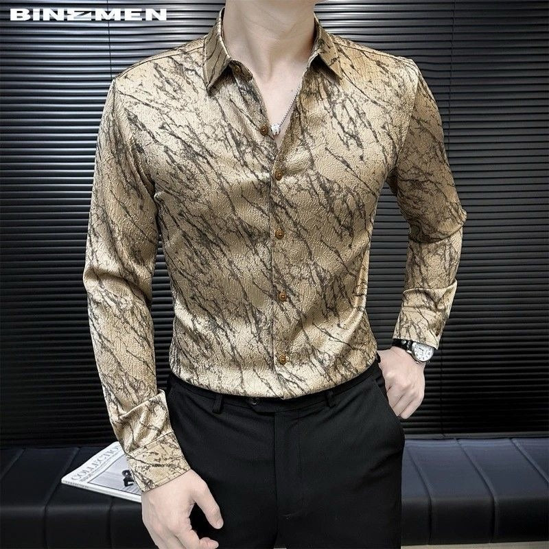 Men's Luxury Print Shirt