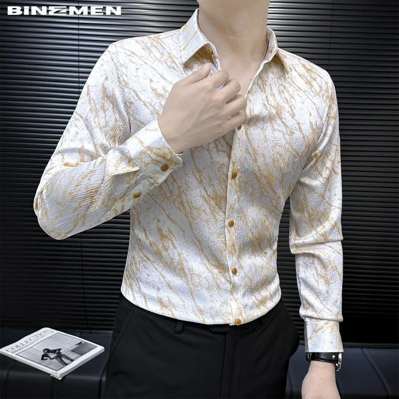 Men's Luxury Print Shirt