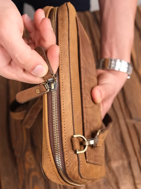 Men's Suede Handbag/Crossbody Bag