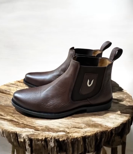 Classic Men's Soft Leather Ankle Boots