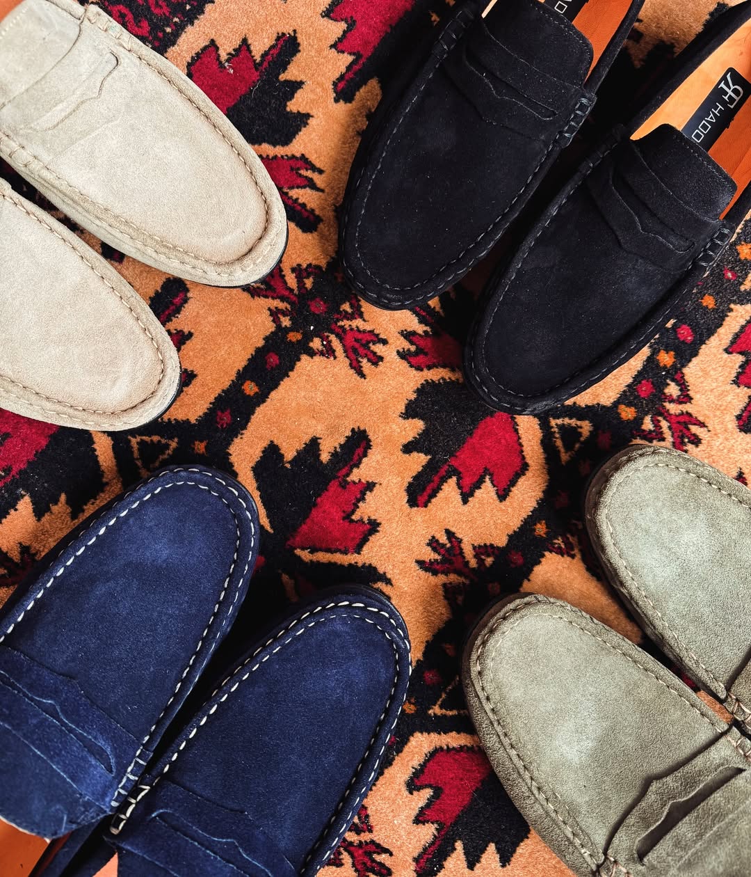 Men's Suede Slip-On Shoes