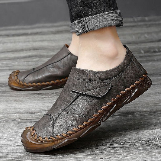 Men's Casual Slip-On Leather Shoes