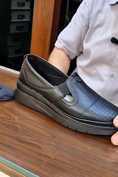 Men's Breathable Leather Shoes