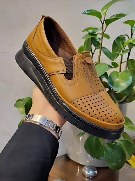 Men's Breathable Leather Shoes