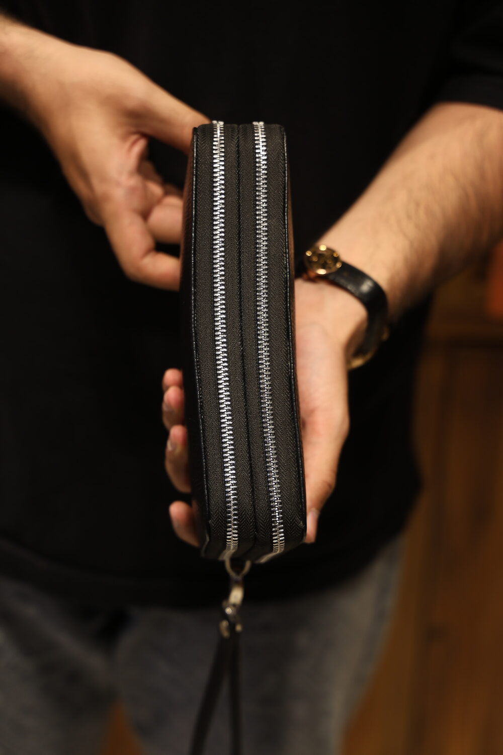 Men's Classic Leather Handbag