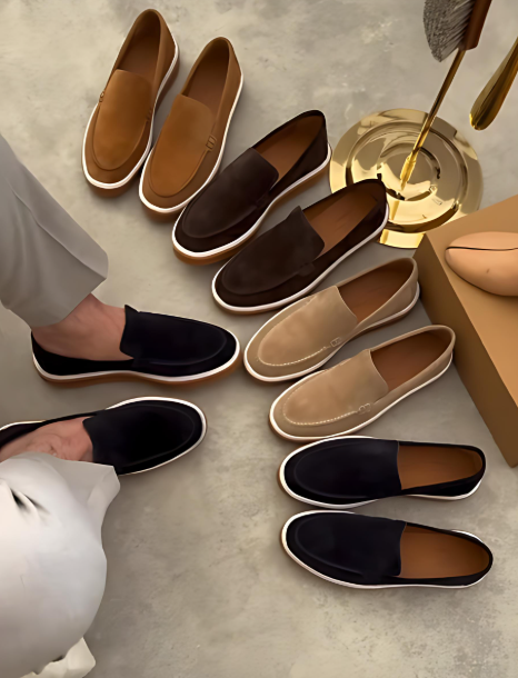 Men's Soft Suede Flat Shoes
