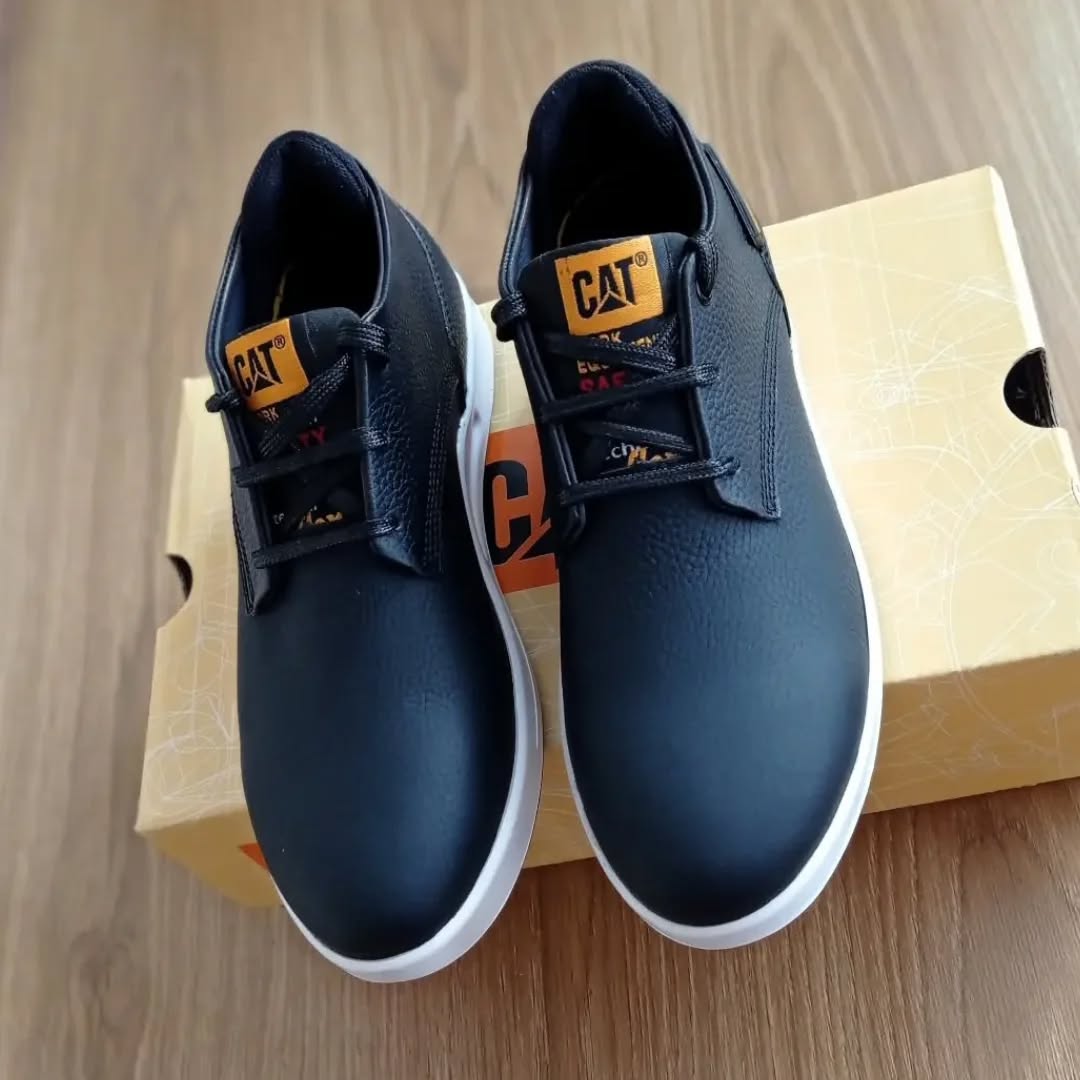 Men's Soft Leather Lace-Up Shoes