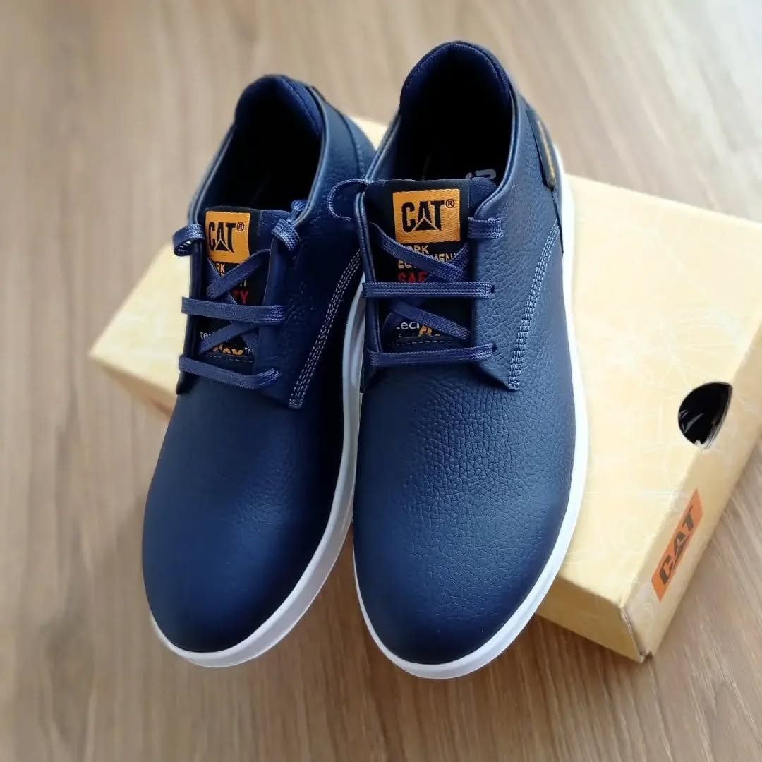 Men's Soft Leather Lace-Up Shoes