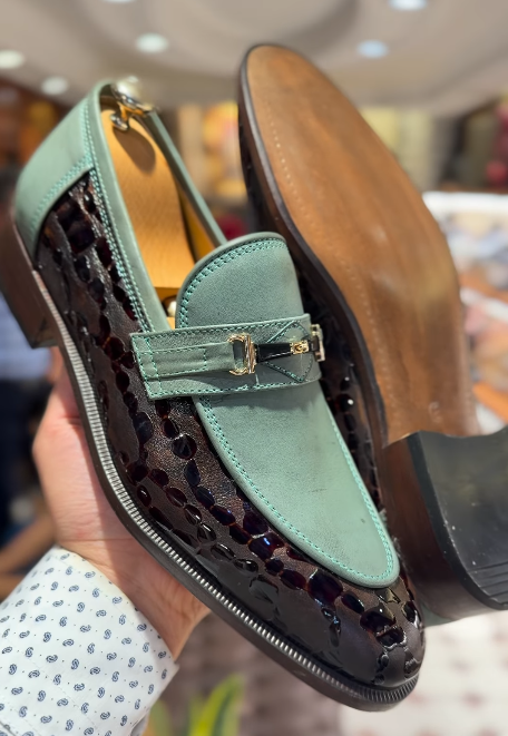 Men's Classic Textured Leather Shoes