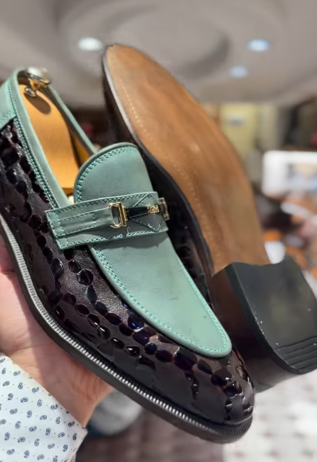 Men's Classic Textured Leather Shoes