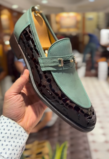 Men's Classic Textured Leather Shoes
