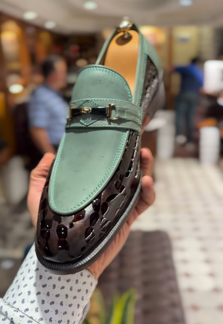 Men's Classic Textured Leather Shoes