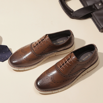 Men's Dress Sneakers Casual Oxford Shoes