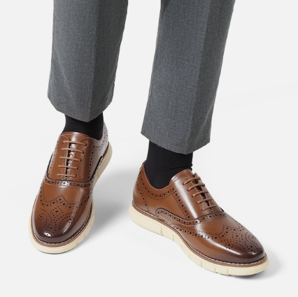 Men's Dress Sneakers Casual Oxford Shoes