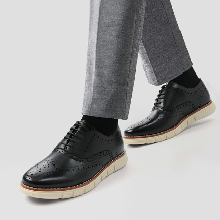 Men's Dress Sneakers Casual Oxford Shoes