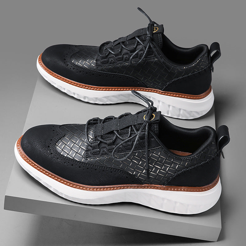 Men’s Comfortable Lace-Up Sneakers