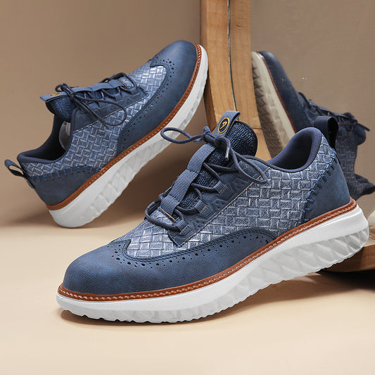 Men’s Comfortable Lace-Up Sneakers