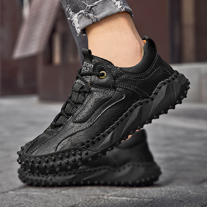 Men’s Vintage Leather Hiking Shoes