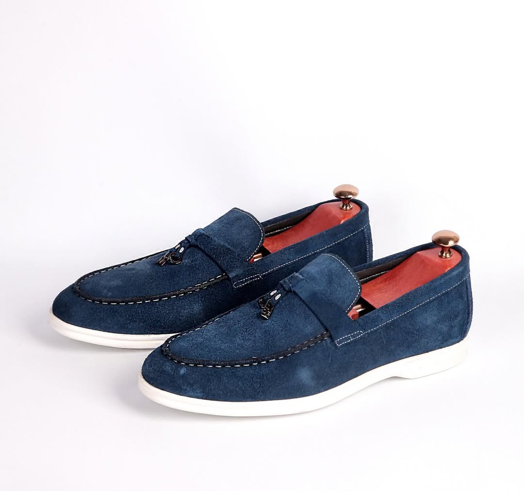 Men's Suede Tassel Shoes