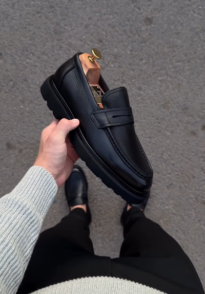 Men's High-End Leather Loafers