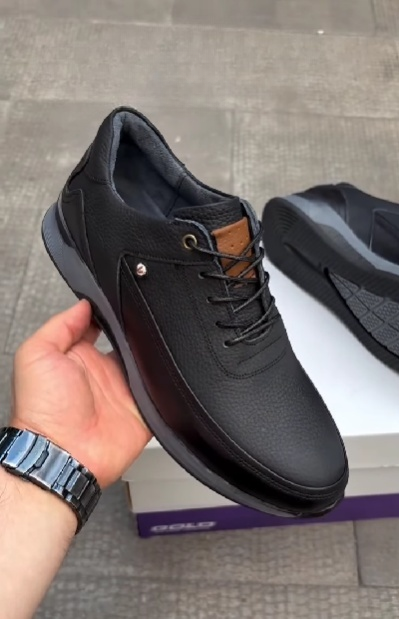 Men's Casual Comfortable Lace-Up Leather Shoes