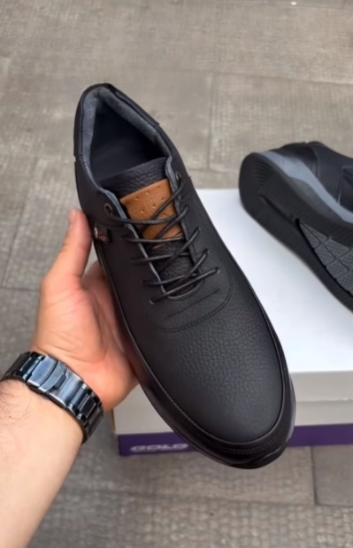 Men's Casual Comfortable Lace-Up Leather Shoes