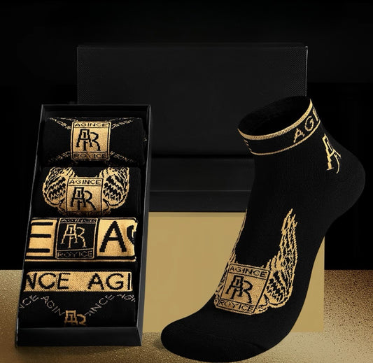 Men's Luxury Business Antibacterial Socks