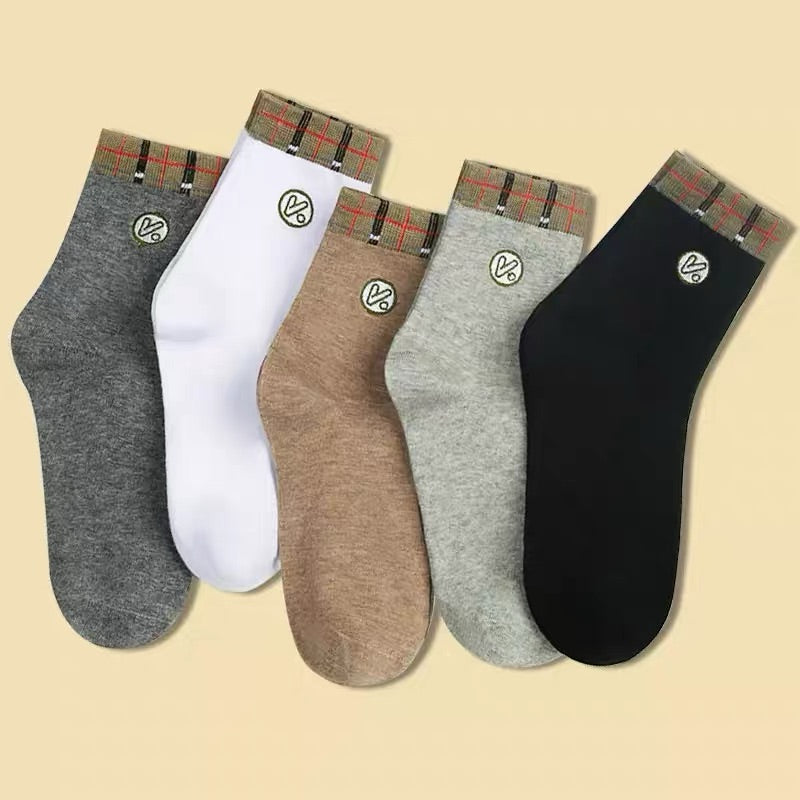 Men's Comfort Plaid Socks