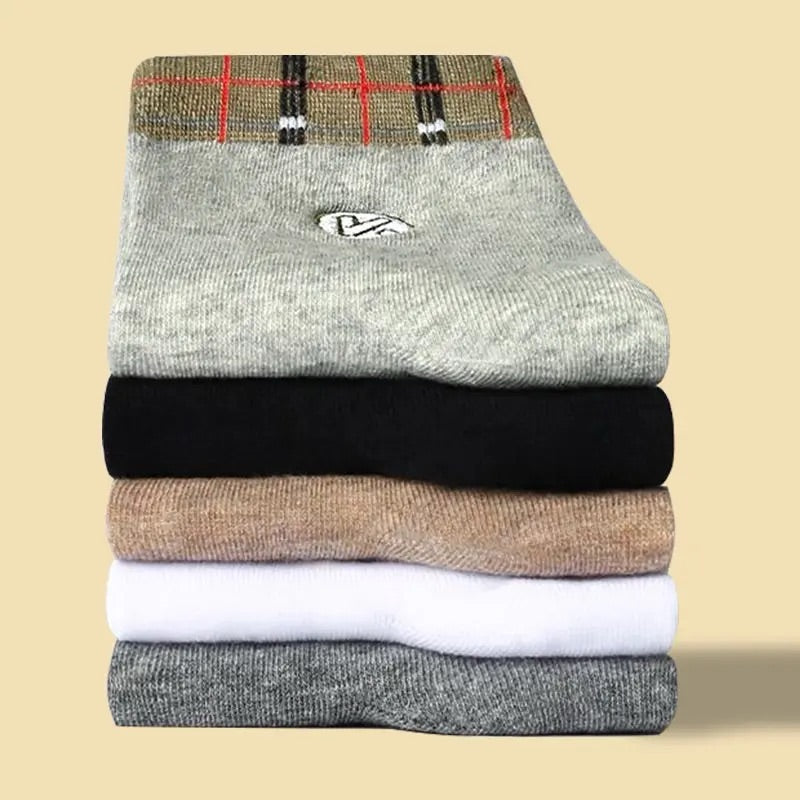 Men's Comfort Plaid Socks