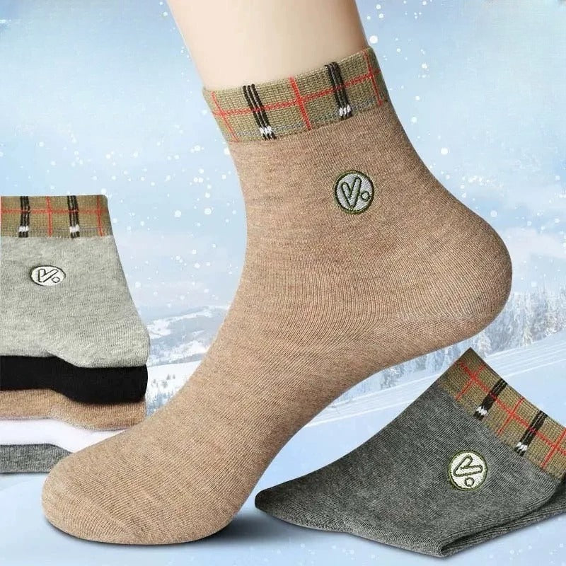 Men's Comfort Plaid Socks