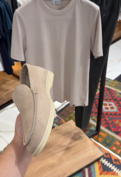 Men's Suede Slip-On Flat Shoes