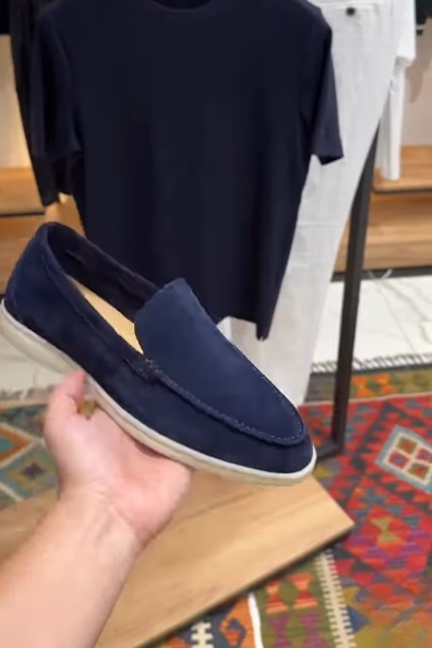 Men's Suede Slip-On Flat Shoes